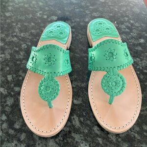 Like new Jack Rodgers leather sandals